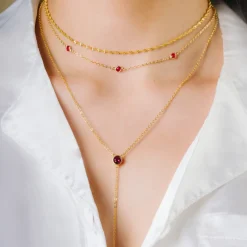 Be Mine Bundle: 3 Piece Necklace Bundle^Evry Jewels Fashion