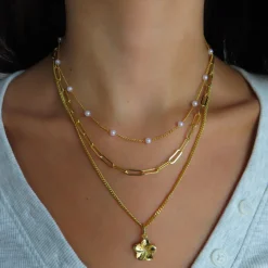 Blooming Bundle : 3 Piece Necklace Bundle^Evry Jewels Hot