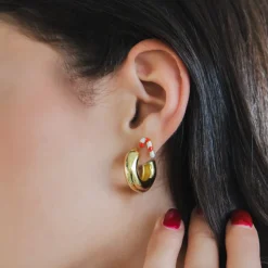 Candy Cane Earrings^Evry Jewels Online