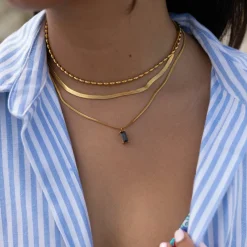 Champagne Necklace^Evry Jewels New