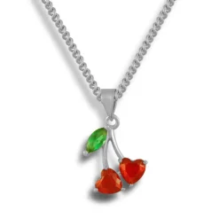 Cherry Girl Necklace^Evry Jewels Clearance