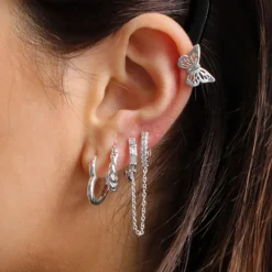 Cold Hearted Earrings^Evry Jewels Outlet