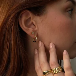 Cold Hearted Earrings^Evry Jewels Outlet