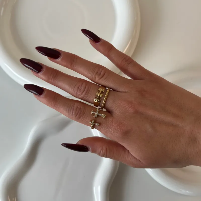 Cross My Heart Ring^Evry Jewels Outlet