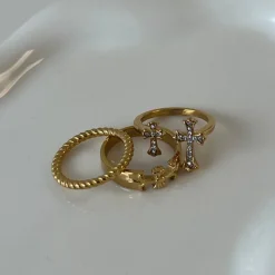 Cross My Heart Ring^Evry Jewels Outlet