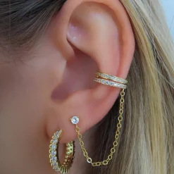 Cuffed Up Earrings^Evry Jewels Clearance
