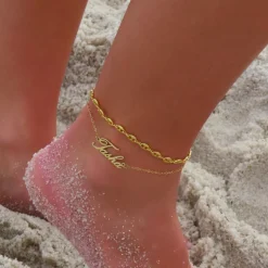 Custom/Personalized Anklet^Evry Jewels Online