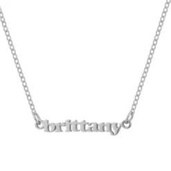Custom/Personalized Mini Nameplate Necklace^Evry Jewels Hot