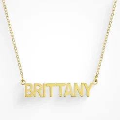 Custom/Personalized Nameplate Necklace^Evry Jewels Discount