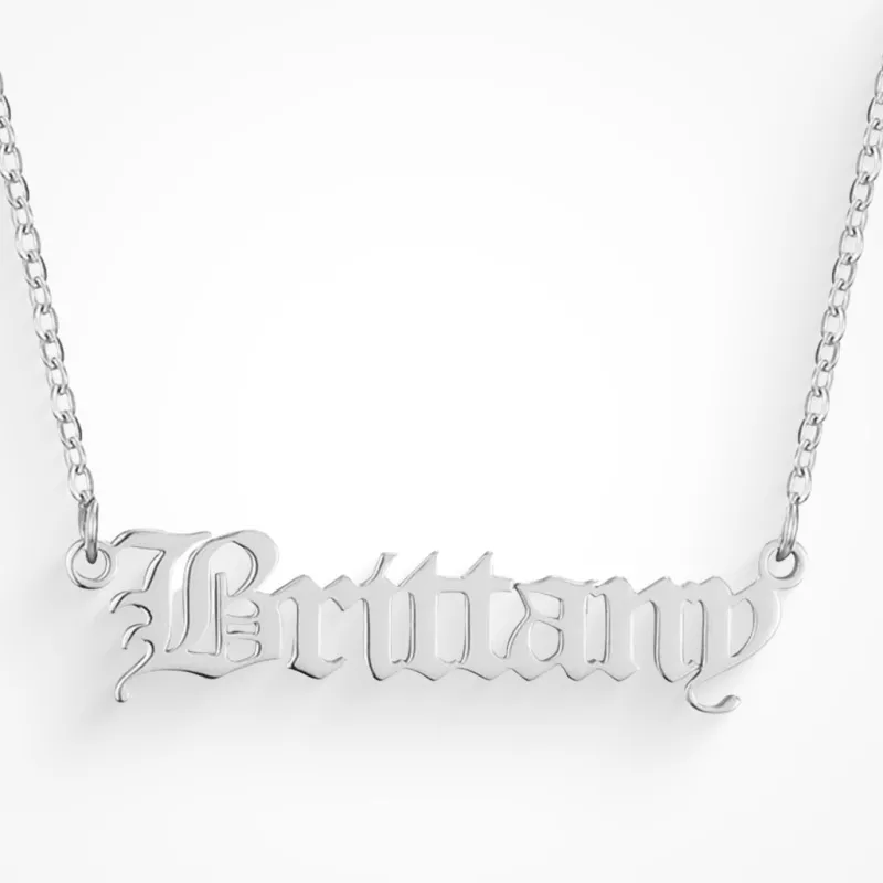 Custom/Personalized Nameplate Necklace^Evry Jewels Discount
