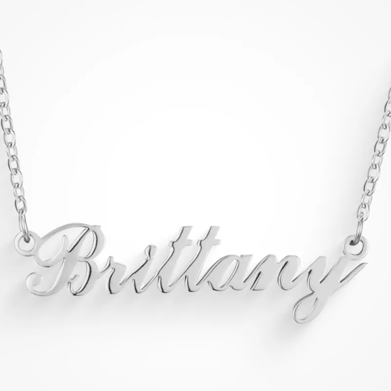 Custom/Personalized Nameplate Necklace^Evry Jewels Discount