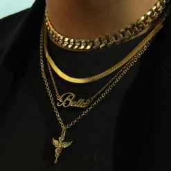 Custom/Personalized Nameplate Necklace^Evry Jewels Discount