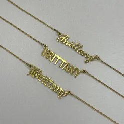Custom/Personalized Nameplate Necklace^Evry Jewels Discount