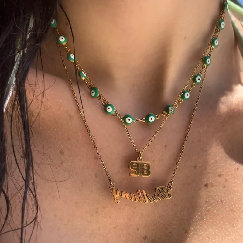 Custom/Personalized Number Pendant Necklace^Evry Jewels Discount