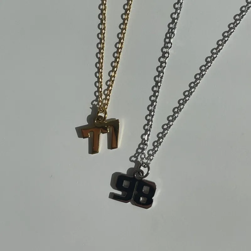 Custom/Personalized Number Pendant Necklace^Evry Jewels Discount
