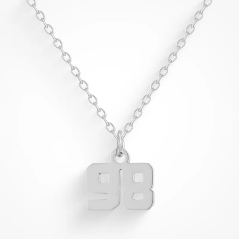 Custom/Personalized Number Pendant Necklace^Evry Jewels Discount