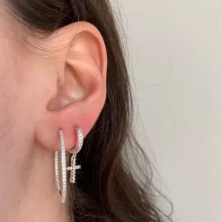 Don't Cross Me Earrings^Evry Jewels Outlet