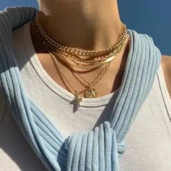 Don't Cross Me Necklace^Evry Jewels Best