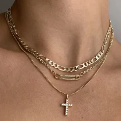 Don't Cross Me Necklace^Evry Jewels Best
