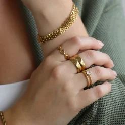 Duet Ring^Evry Jewels Hot