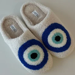 Evil Eye Slippers^Evry Jewels Outlet