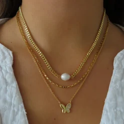 Fluttering Wings Necklace^Evry Jewels Fashion