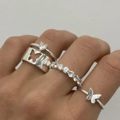 Flying Together Rings^Evry Jewels Fashion