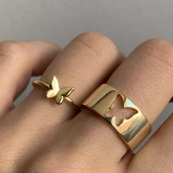 Flying Together Rings^Evry Jewels Fashion