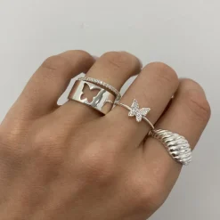 Flying Together Rings^Evry Jewels Fashion