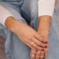 Full of Love Hand Chain^Evry Jewels Outlet