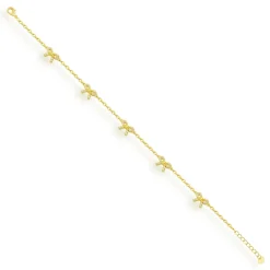 Gilded Bow Bracelet^Evry Jewels Outlet