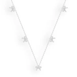 Gilded Bow Necklace^Evry Jewels Sale