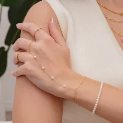Girly Pearly Bracelet^Evry Jewels Online