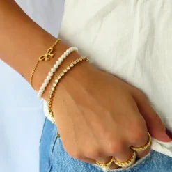 Girly Pearly Bracelet^Evry Jewels Online