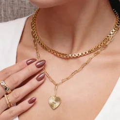 Gleam Necklace^Evry Jewels Online
