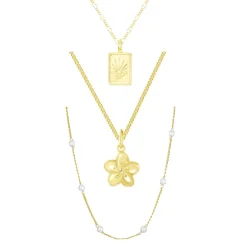 Glow Up Bundle : 3 Piece Necklace Bundle^Evry Jewels Outlet