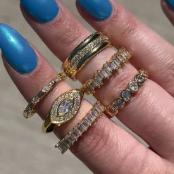 Golden Eye Ring^Evry Jewels Clearance
