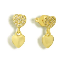 Heart of Stone Earrings^Evry Jewels New