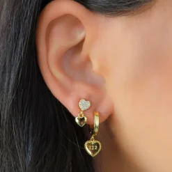 Heart of Stone Earrings^Evry Jewels New