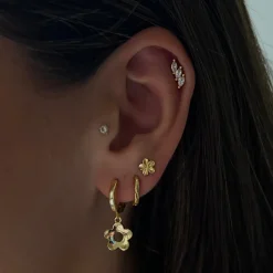 Hibiscus Earrings^Evry Jewels Discount