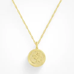 Inner Peace OM Necklace^Evry Jewels Online