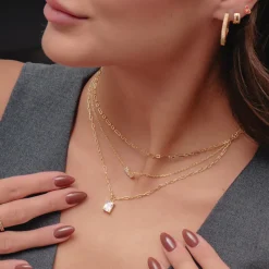 Iris Necklace^Evry Jewels Online