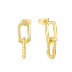 Let's Link Earrings^Evry Jewels Discount