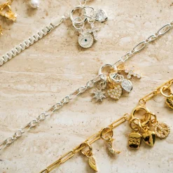 Linked Together Charm Necklace^Evry Jewels Sale