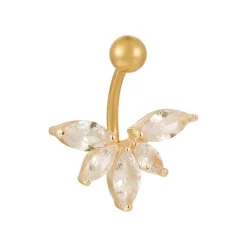 Lotus Belly Ring^Evry Jewels Clearance