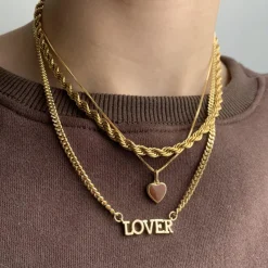 Love Actually Necklace^Evry Jewels Hot