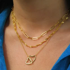 Love Linked Necklace^Evry Jewels New
