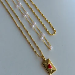 Love You Bundle : 3 Piece Necklace Bundle^Evry Jewels Outlet