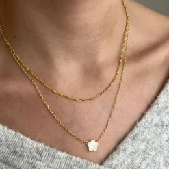 Lucky Flower Necklace^Evry Jewels Clearance