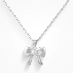 Put a Bow on It Necklace^Evry Jewels Sale
